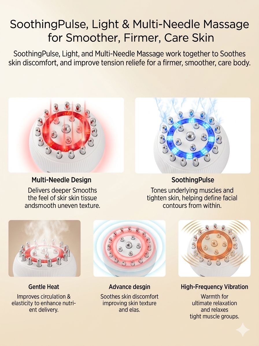 Heated Vibration Body Massage & Relaxation Device